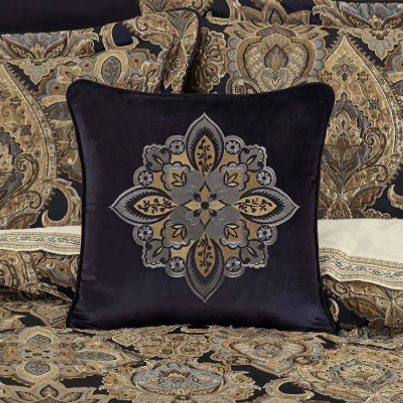 Queen Street Amber Square Throw Pillow
