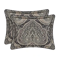 Queen Street Viccorino 4-pc. Damask + Scroll Midweight Comforter Set