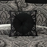Five Queens Court Dalton Square Throw Pillow