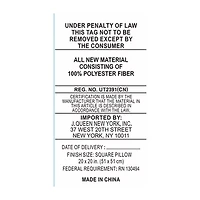 Queen Street Angela Square 20x20 Throw Pillow