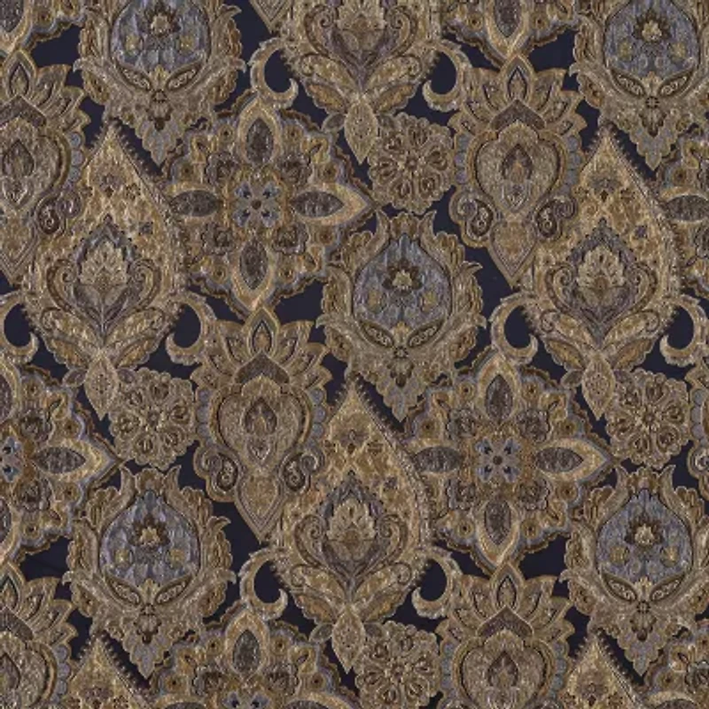 Queen Street Amber 4-pc. Damask + Scroll Midweight Comforter Set