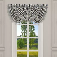 Queen Street Sondra Rod Pocket Waterfall Valance
