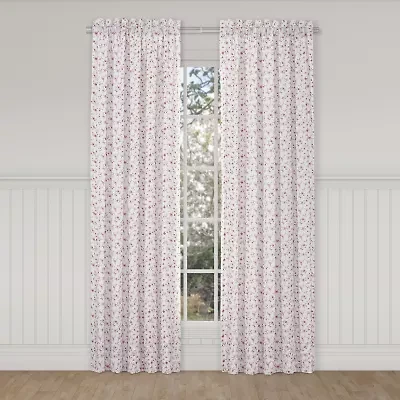 Queen Street Bungalow Rod Pocket Energy Saving Light-Filtering Set of 2 Curtain Panel