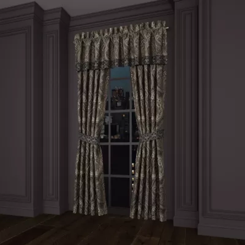 Queen Street Camina Rod Pocket Valance