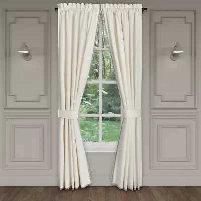 Queen Street Angela Rod Pocket Energy Saving Light-Filtering Set of 2 Curtain Panel