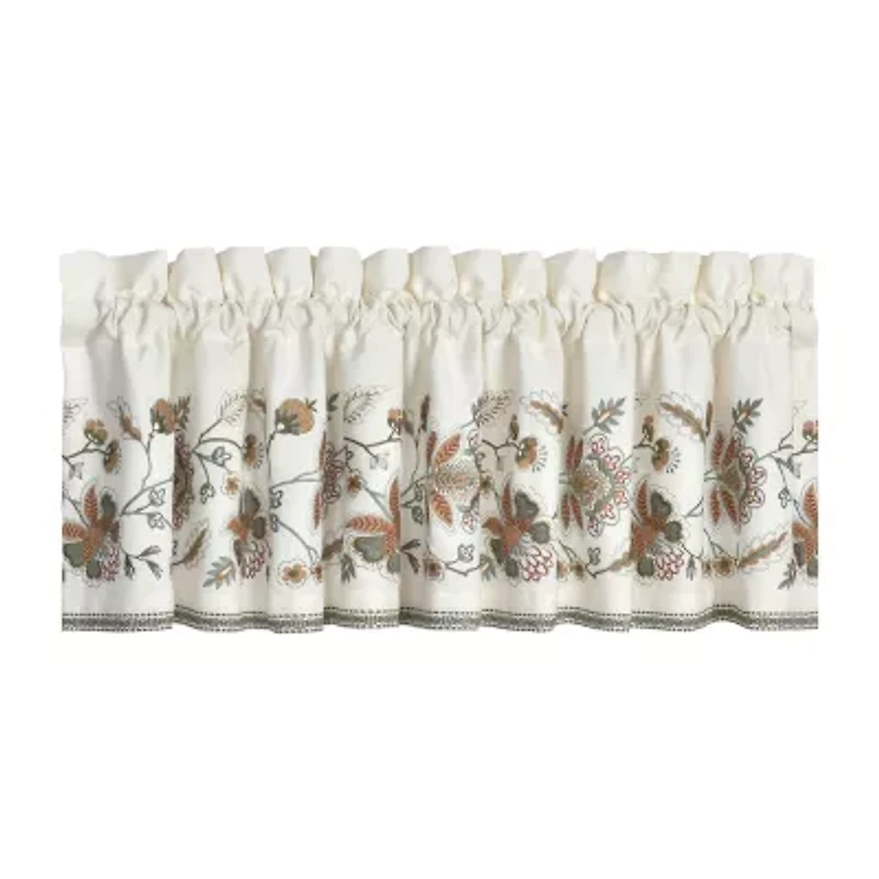 Queen Street Angela Rod Pocket Tailored Valance