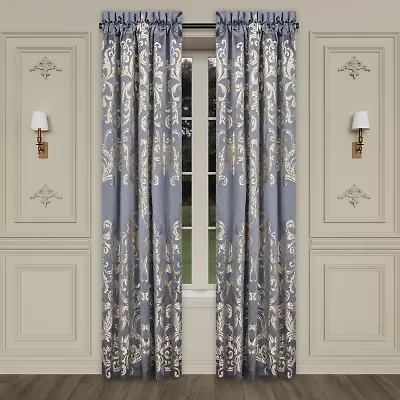 Queen Street Del Toro Rod Pocket Energy Saving Light-Filtering Set of 2 Curtain Panel