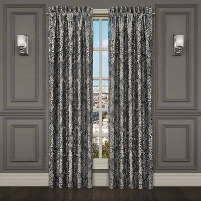 Queen Street Ashley Rod Pocket Energy Saving Light-Filtering Set of 2 Curtain Panel