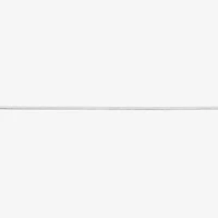 Silver Reflections Womens Pure Silver Over Brass 20 Inch Snake Chain Necklace
