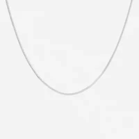 Silver Reflections Womens Pure Silver Over Brass 20 Inch Snake Chain Necklace