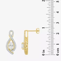 Gemstone 14K Gold Over Silver Sterling Oval Jewelry Set