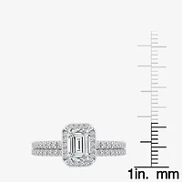 Signature By Modern Bride Womens 2 CT. T.W. Lab Grown White Diamond 10K or 14K Gold Side Stone Bridal Set