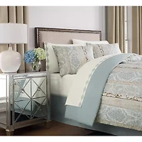 Broadhaven Arleigh 8-pc. Reversible Complete Bedding Set with Sheets