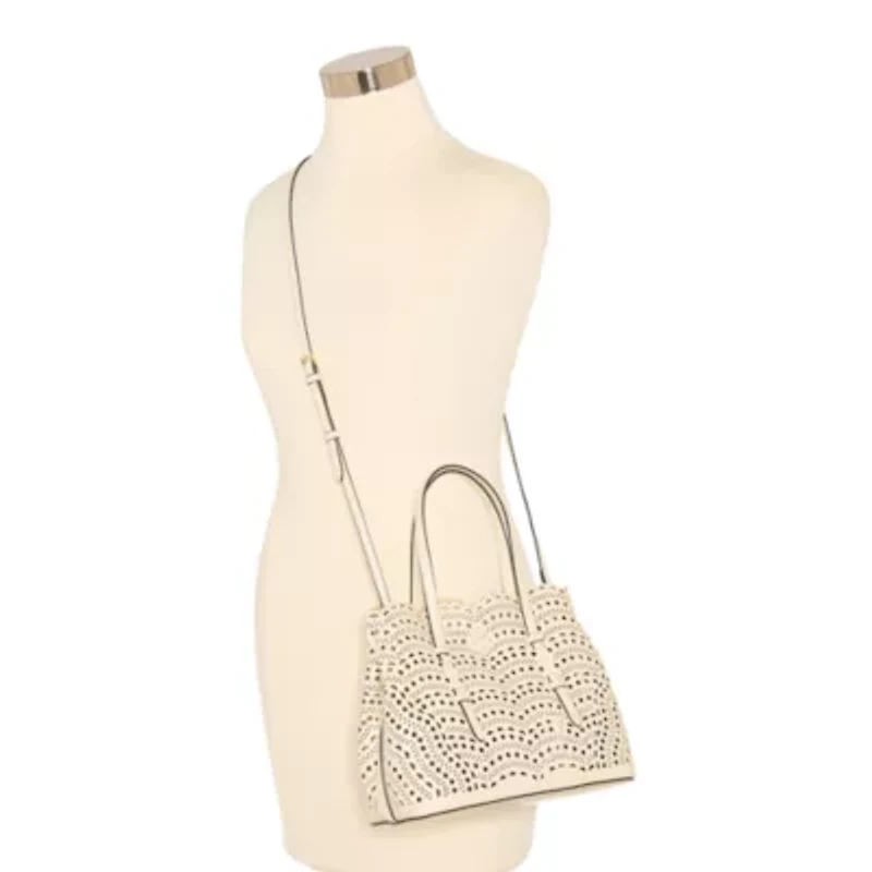 Liz Claiborne Antonia Laser Cut Satchel