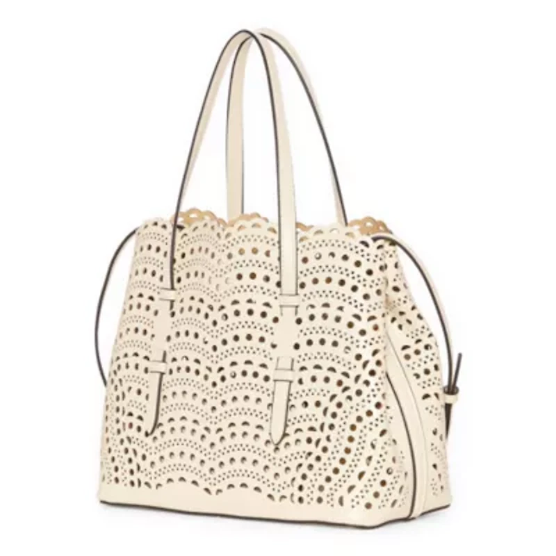 Liz Claiborne Antonia Laser Cut Satchel