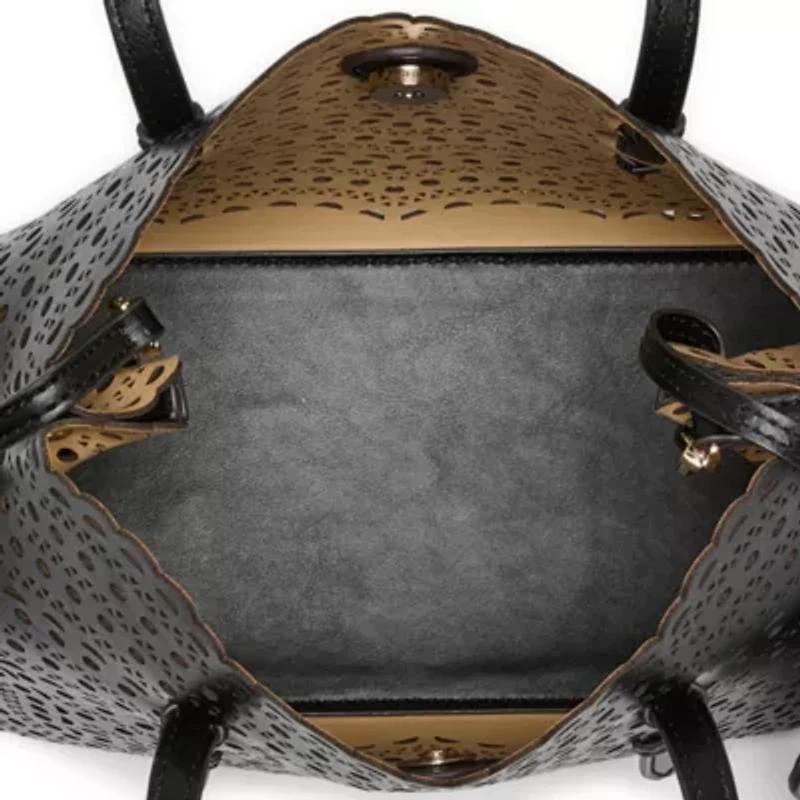 Liz Claiborne Antonia Laser Cut Satchel