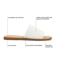 Journee Collection Womens Prisilla Flat Sandals