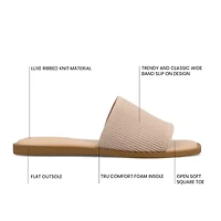 Journee Collection Womens Prisilla Flat Sandals