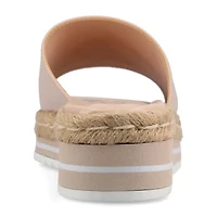 Journee Collection Womens Rosey Wedge Sandals
