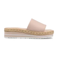 Journee Collection Womens Rosey Wedge Sandals