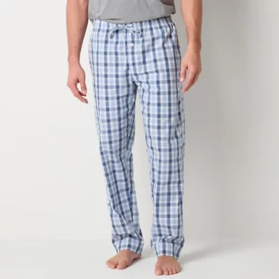 St. John's Bay Mens Poplin Pajama Pants