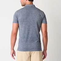 Xersion Seamless Mens Regular Fit Short Sleeve Polo Shirt