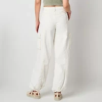 Forever 21 Cargo Womens Cinched Mid Rise Juniors Jogger Pant