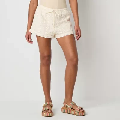 Arizona Juniors Womens Pull-On Short