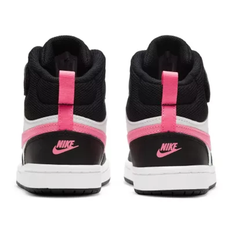 Nike Borough Mid 2 Little Kid Girls Sneakers