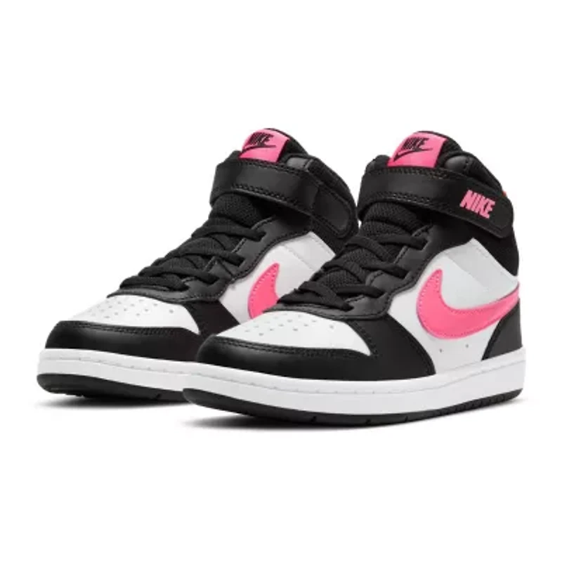 Nike Borough Mid 2 Little Kid Girls Sneakers