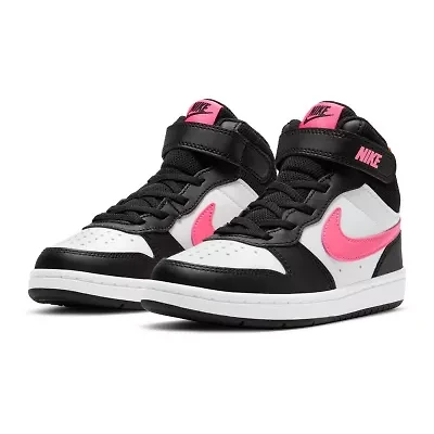 Nike Borough Mid 2 Little Kid Girls Sneakers