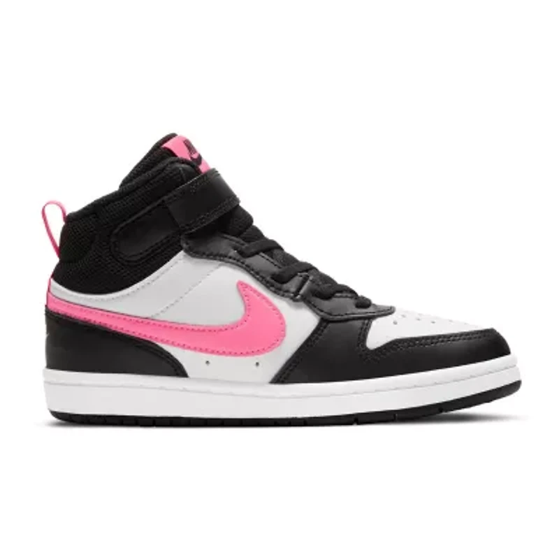 Nike Borough Mid 2 Little Kid Girls Sneakers