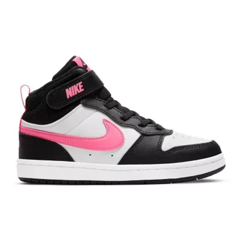 Nike Borough Mid 2 Little Kid Girls Sneakers