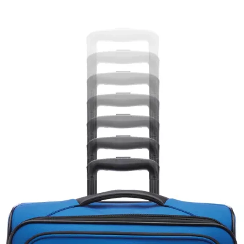 American Tourister 4 Kix 2.0 20 Inch Softside Expandable Carry-On Spinner Luggage