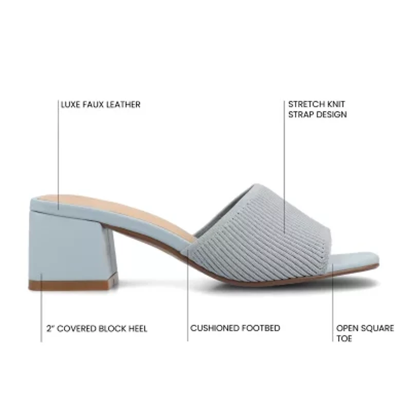 Journee Collection Womens Shilin Heeled Sandals