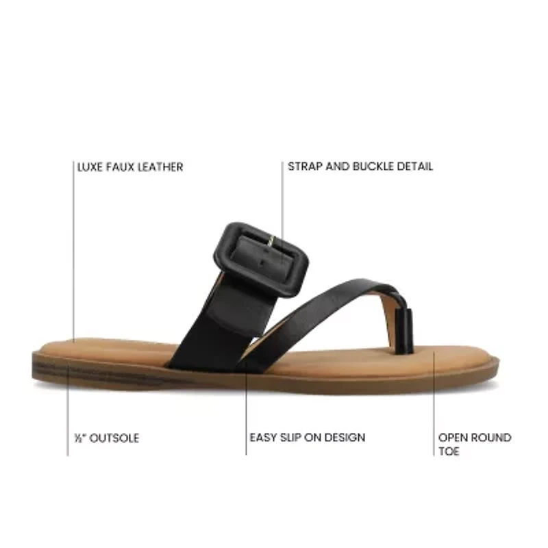 Journee Collection Womens Layra Slide Sandals