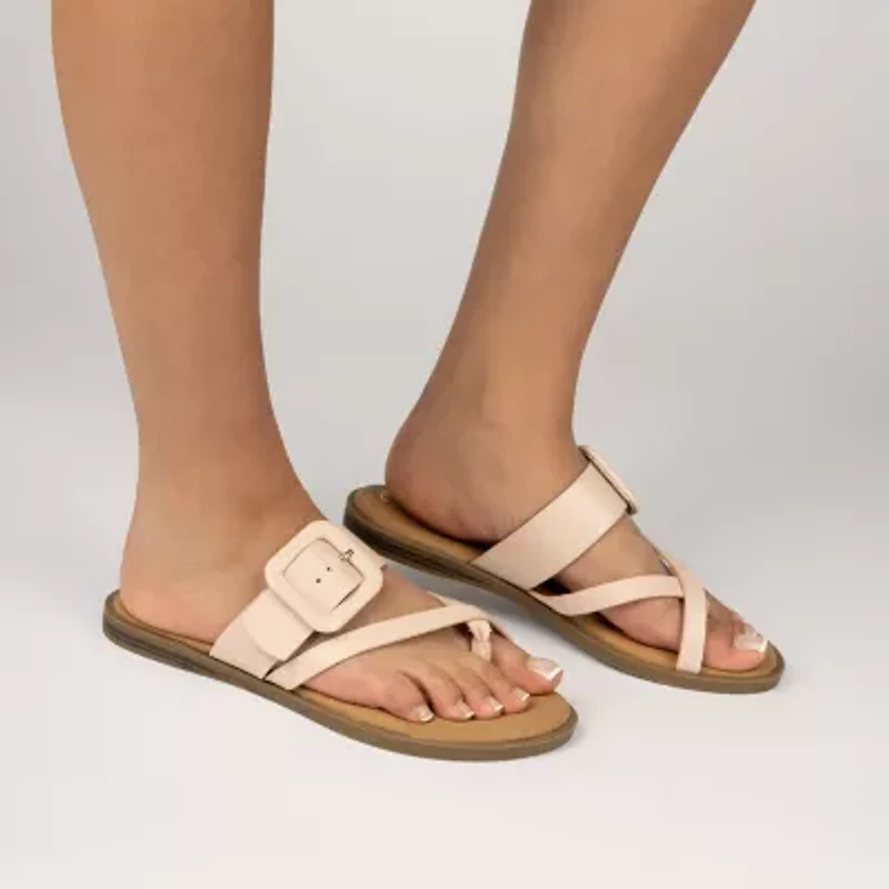 Journee Collection Womens Layra Slide Sandals