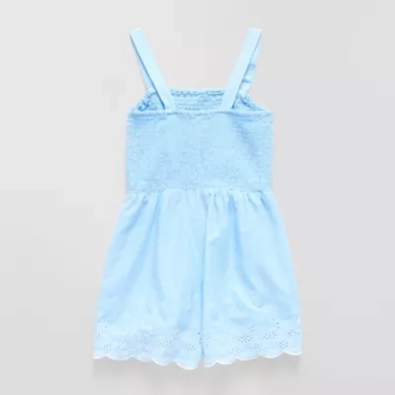 Thereabouts Little & Big Kid Girls Sleeveless Romper