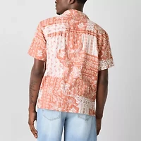Arizona Mens Bandana Button-Down Shirt