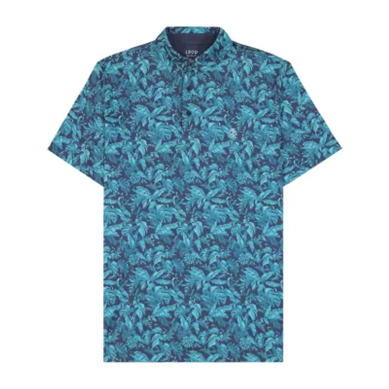 IZOD Swingflex Elite Mens Classic Fit Short Sleeve Polo Shirt