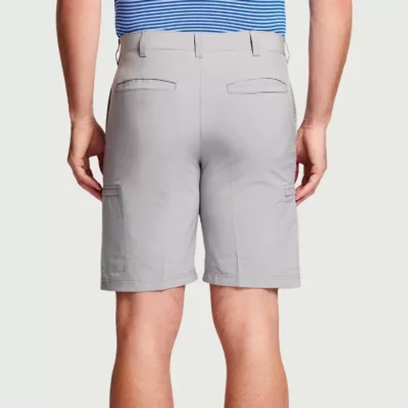 IZOD Swingflex Mens 9 1/2" Stretch Fabric Quick Dry Cargo Short