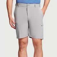 IZOD Swingflex Mens 9 1/2" Stretch Fabric Quick Dry Cargo Short