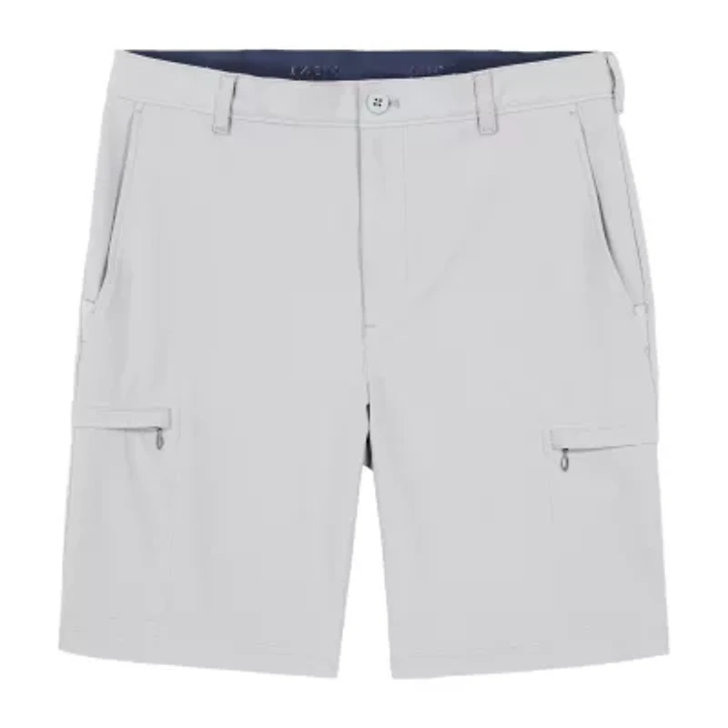 IZOD Swingflex Mens 9 1/2" Stretch Fabric Quick Dry Cargo Short