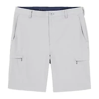 IZOD Swingflex Mens 9 1/2" Stretch Fabric Quick Dry Cargo Short