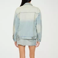 Forever 21 Womens Denim Lightweight Juniors Trucker Jacket
