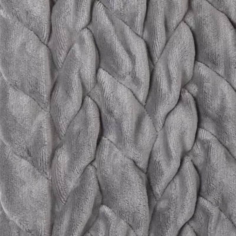 Liz Claiborne Chunky Chevron Throw