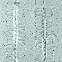 Linden Street Cable Knit Chenille Square Pillow