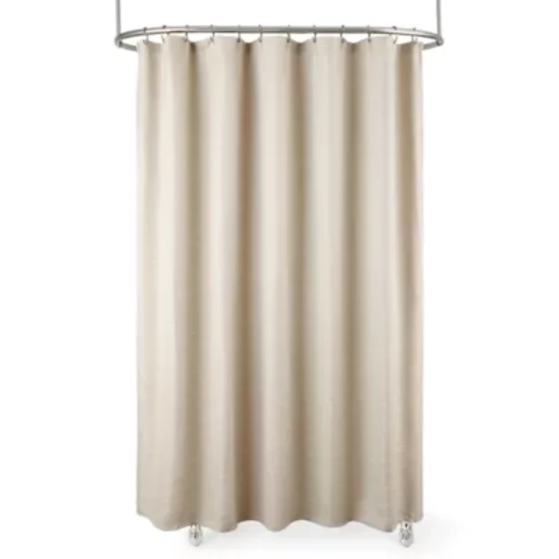 Indigo Road by Egypt Sherrod Sola Tweed Beige Shower Curtain