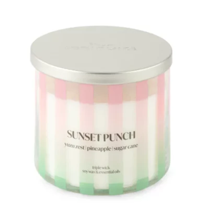 Distant Lands 14oz Sunset Punch 3-Wick Scented Jar Candle