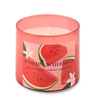 Distant Lands 14oz Sparkling Watermelon 3-Wick Scented Jar Candle